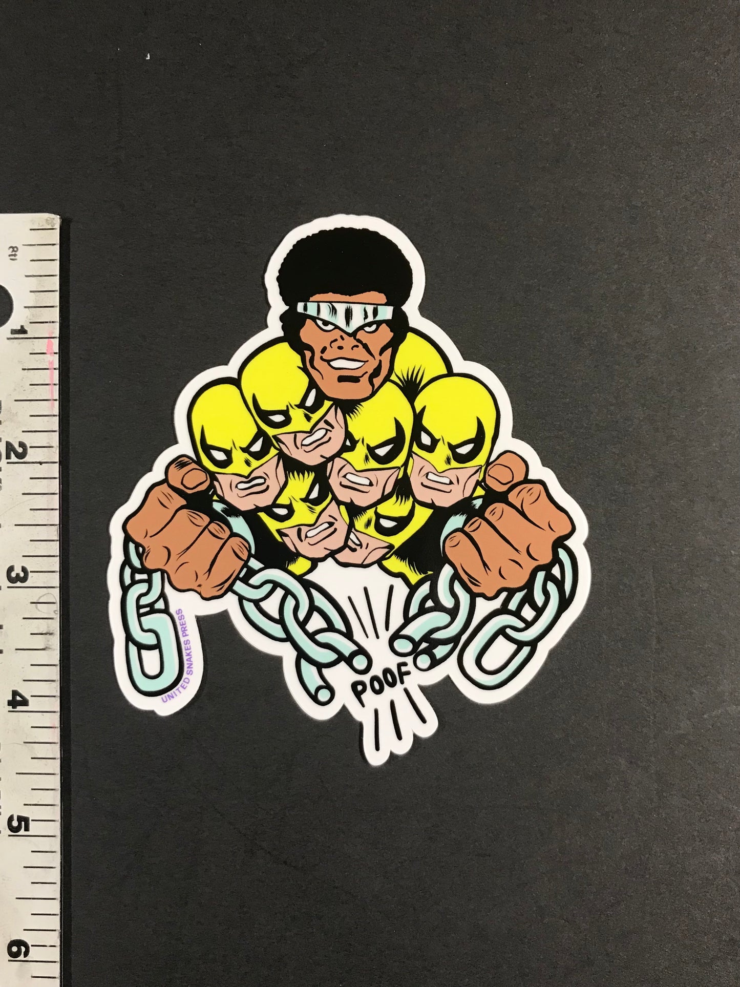 HEROES FOR HIRE STICKER