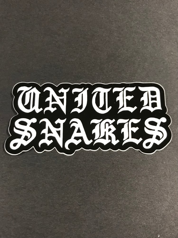 OLD ENGLISH STICKER