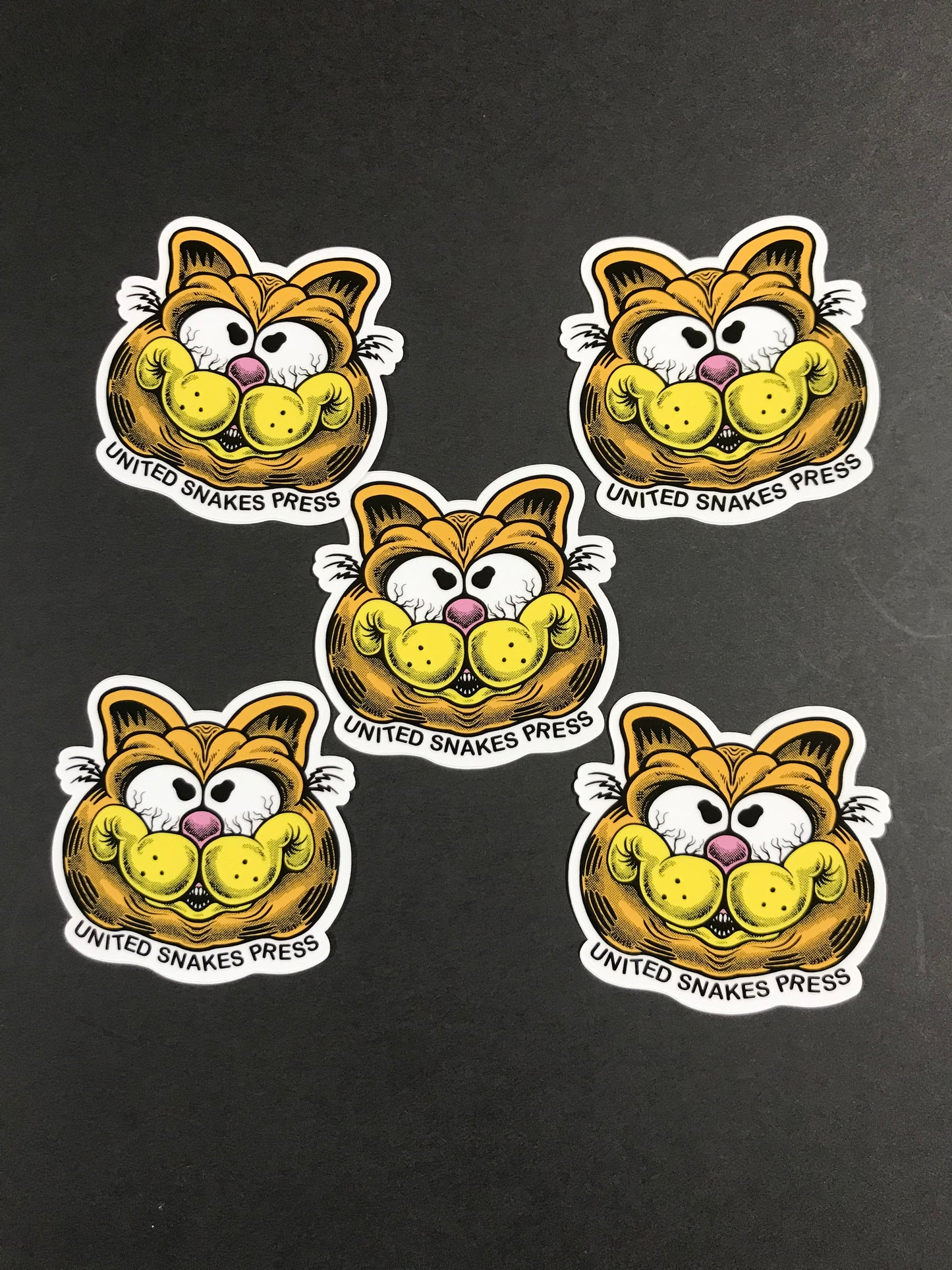 ORANGE CAT STICKER