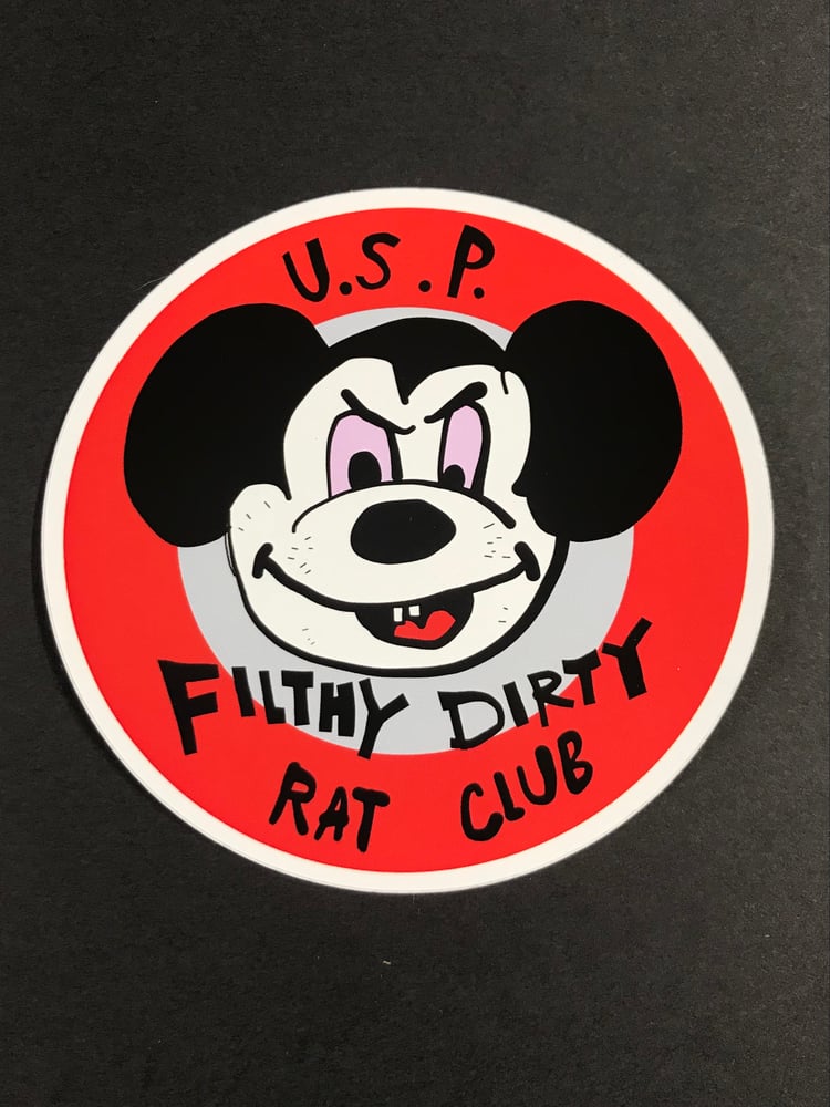 RAT CLUB STICKER