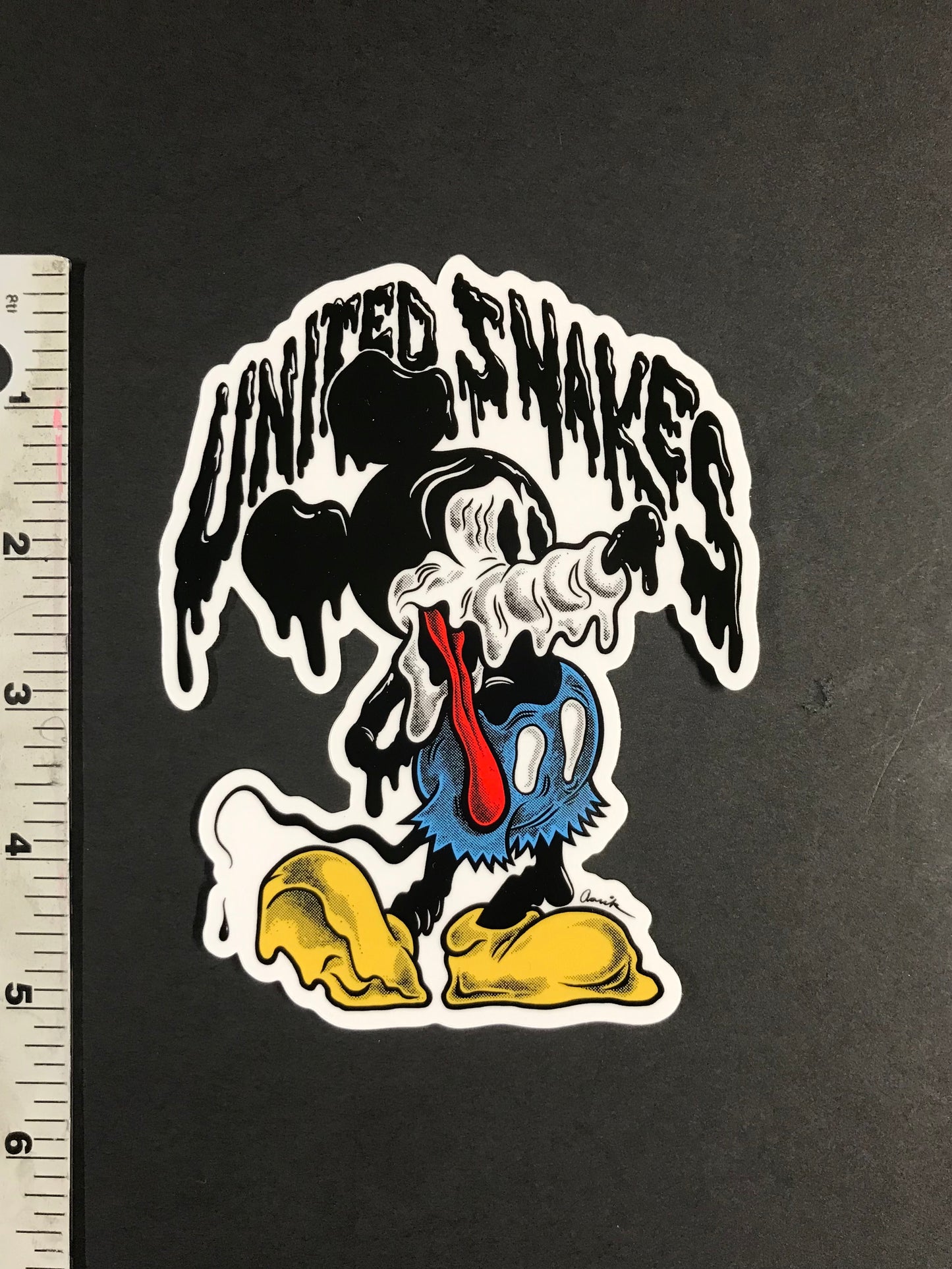 MELTY RAT GIANT STICKER