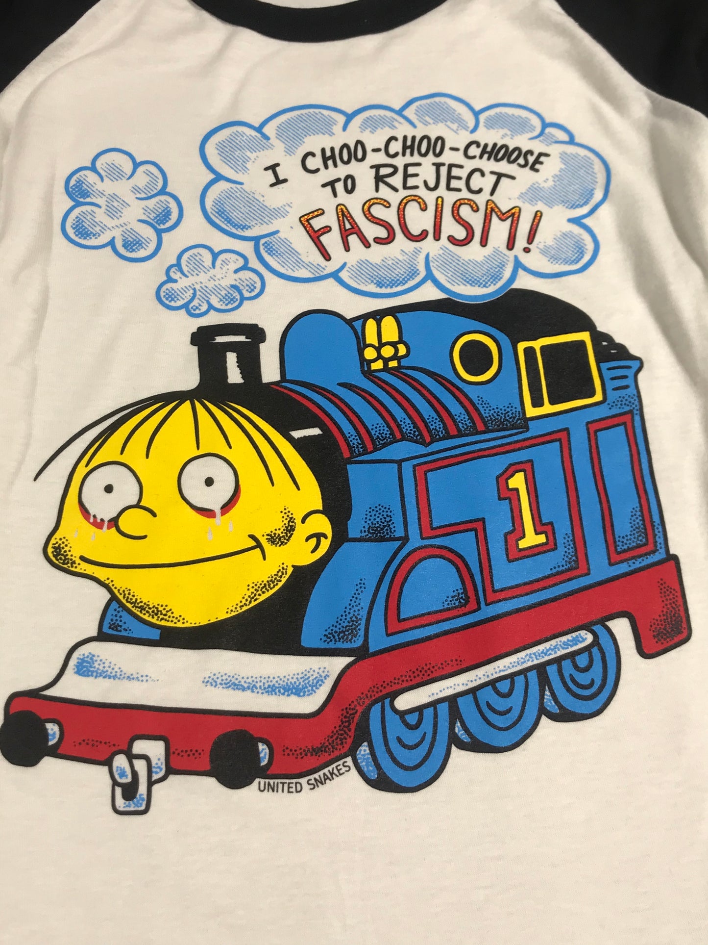 RIDE THE TRAIN BASEBALL Tee