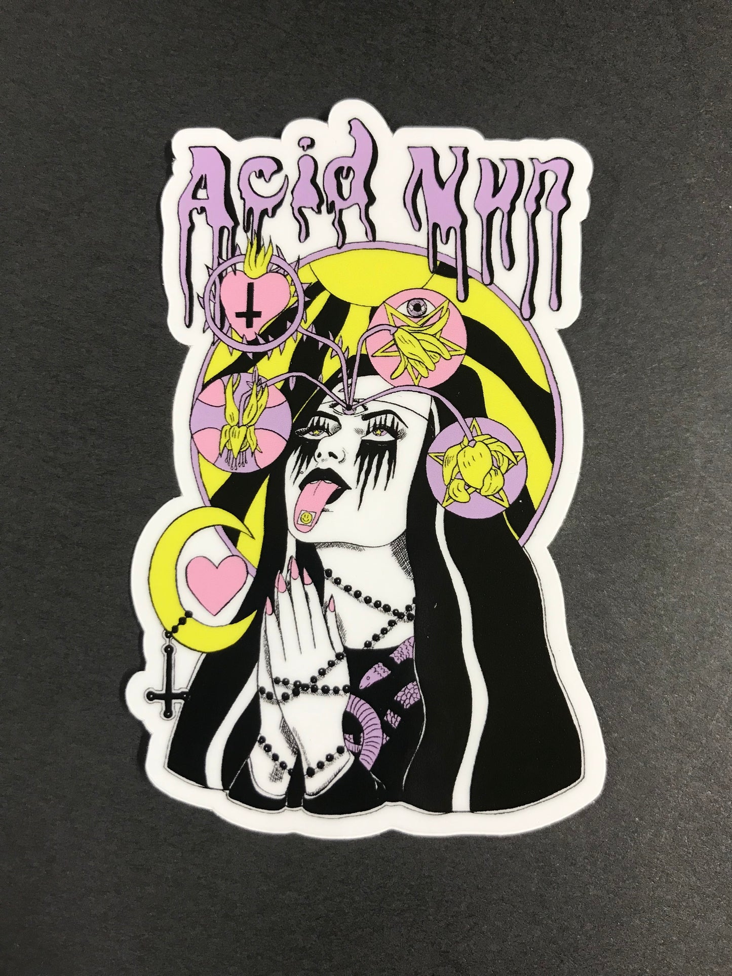 ACID NUN BASEBALL Tee