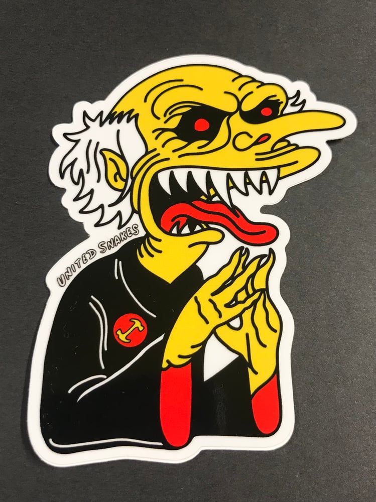 NUMBER ONE STICKER