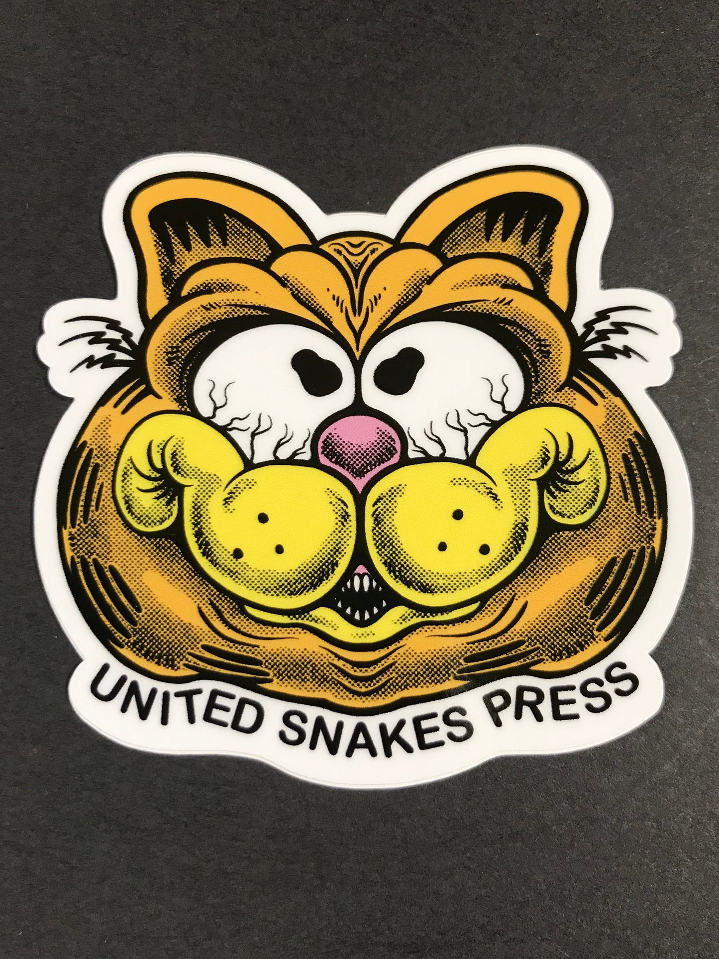 ORANGE CAT STICKER