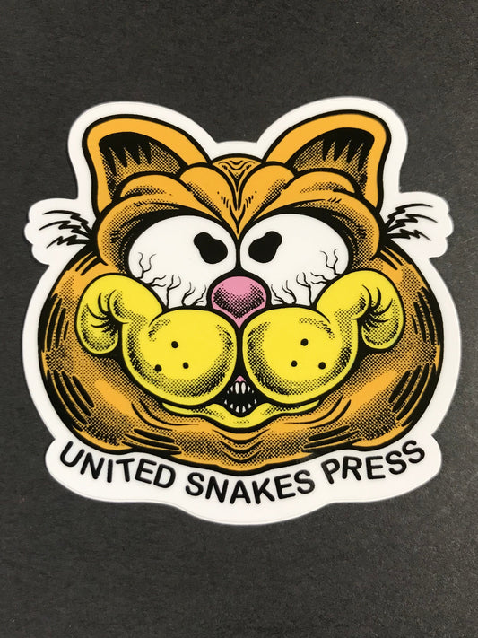 ORANGE CAT STICKER