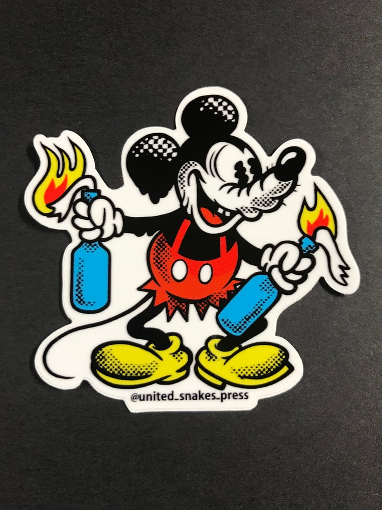 FIRE STICKER