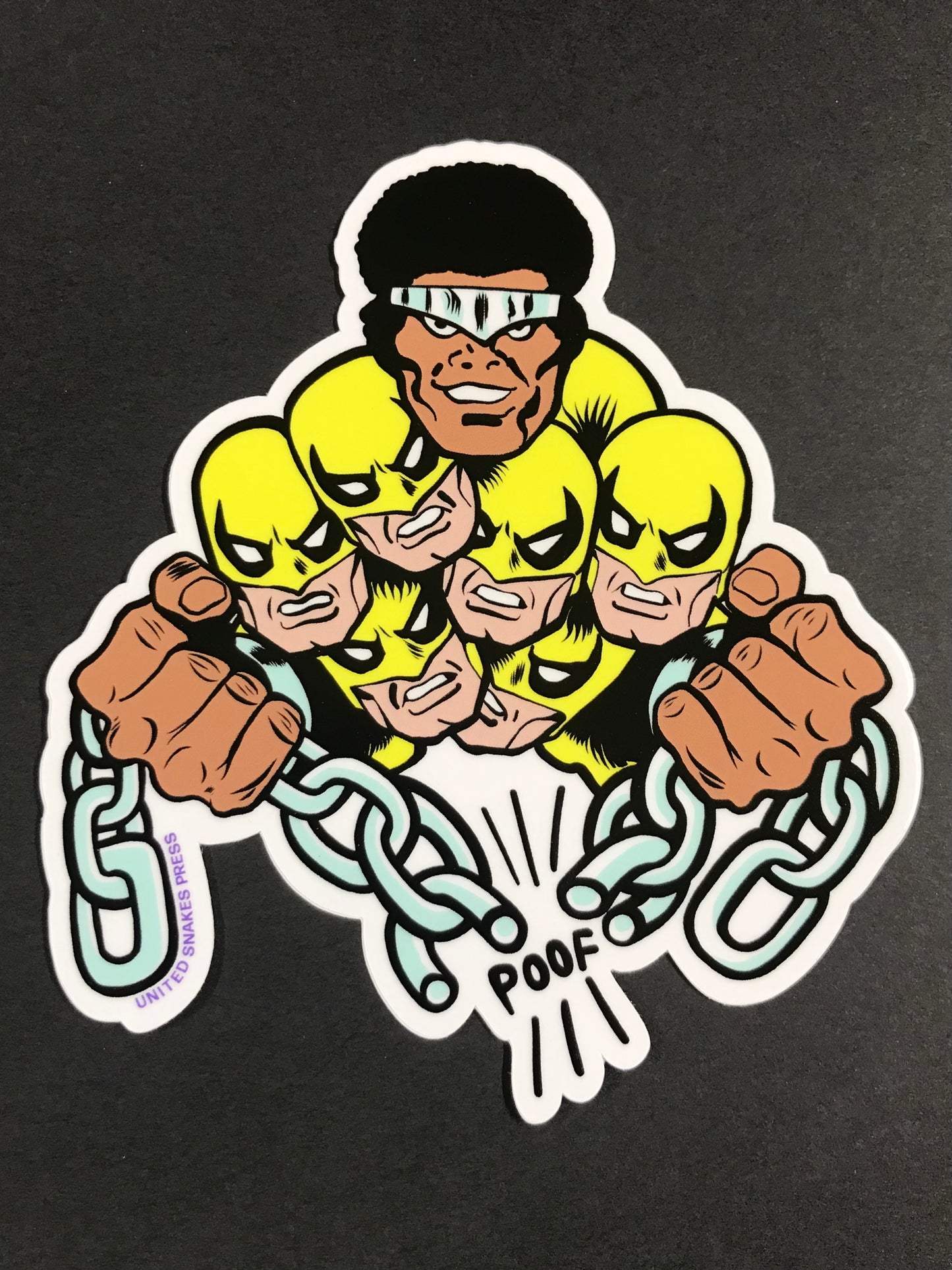 HEROES FOR HIRE STICKER