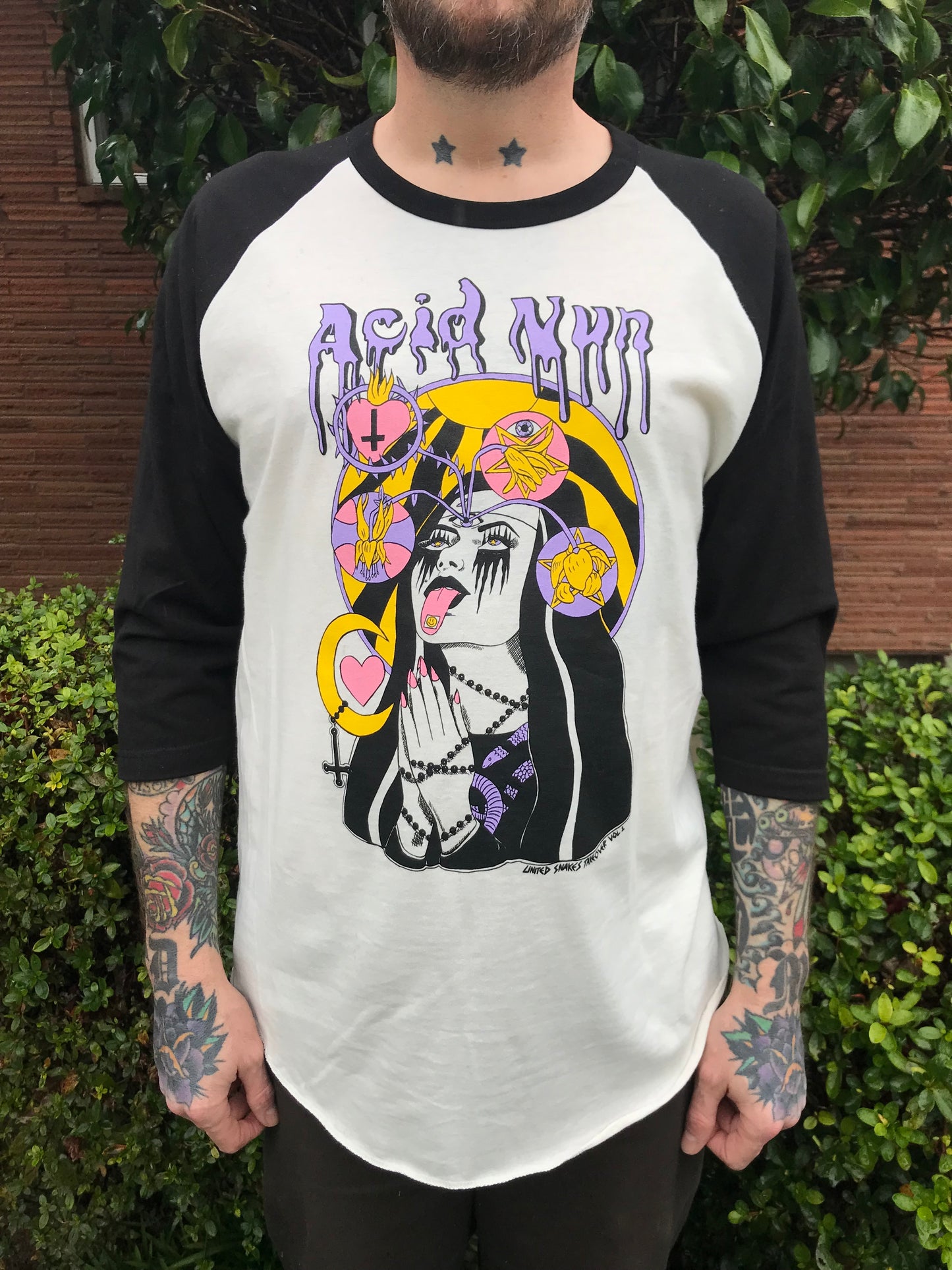 ACID NUN BASEBALL Tee