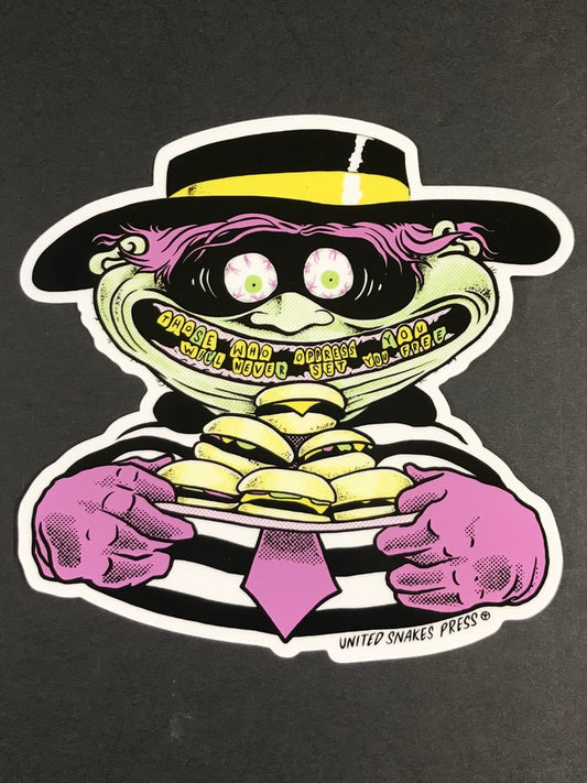 HAMBURGLAR GIANT STICKER