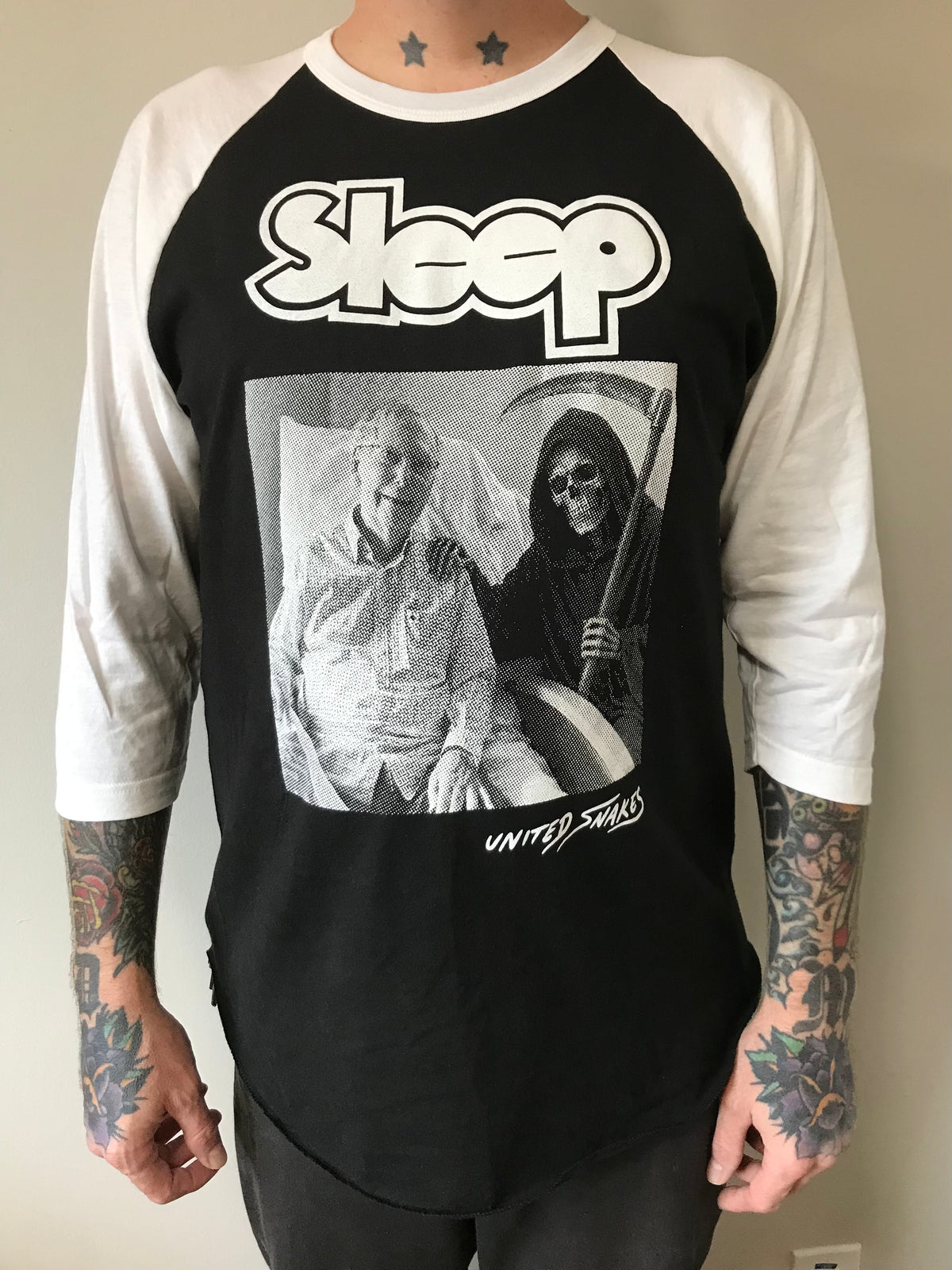 SLEEPY MITCH BASEBALL Tee