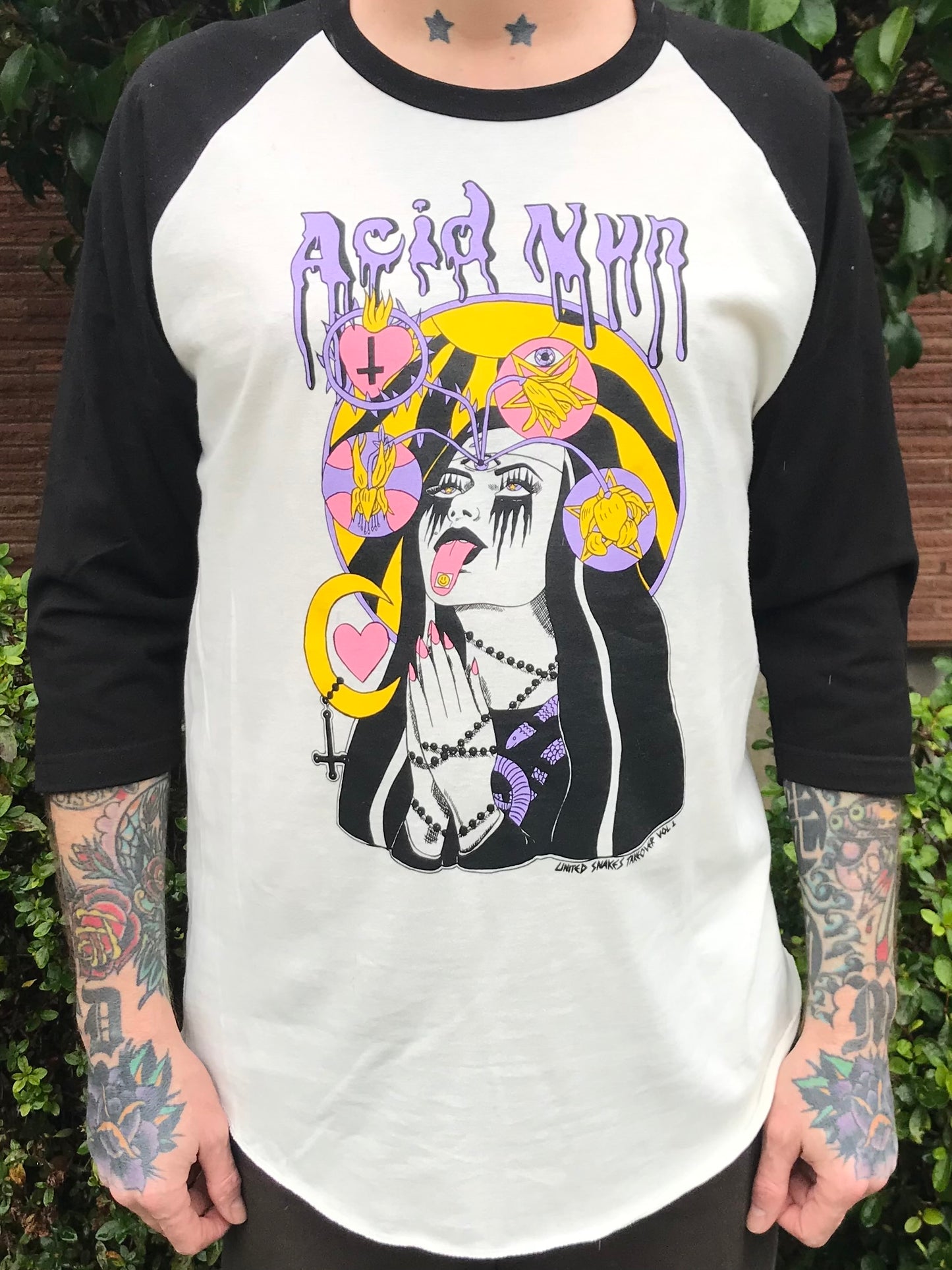 ACID NUN BASEBALL Tee