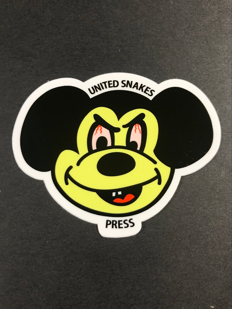 MEAN MICK STICKER