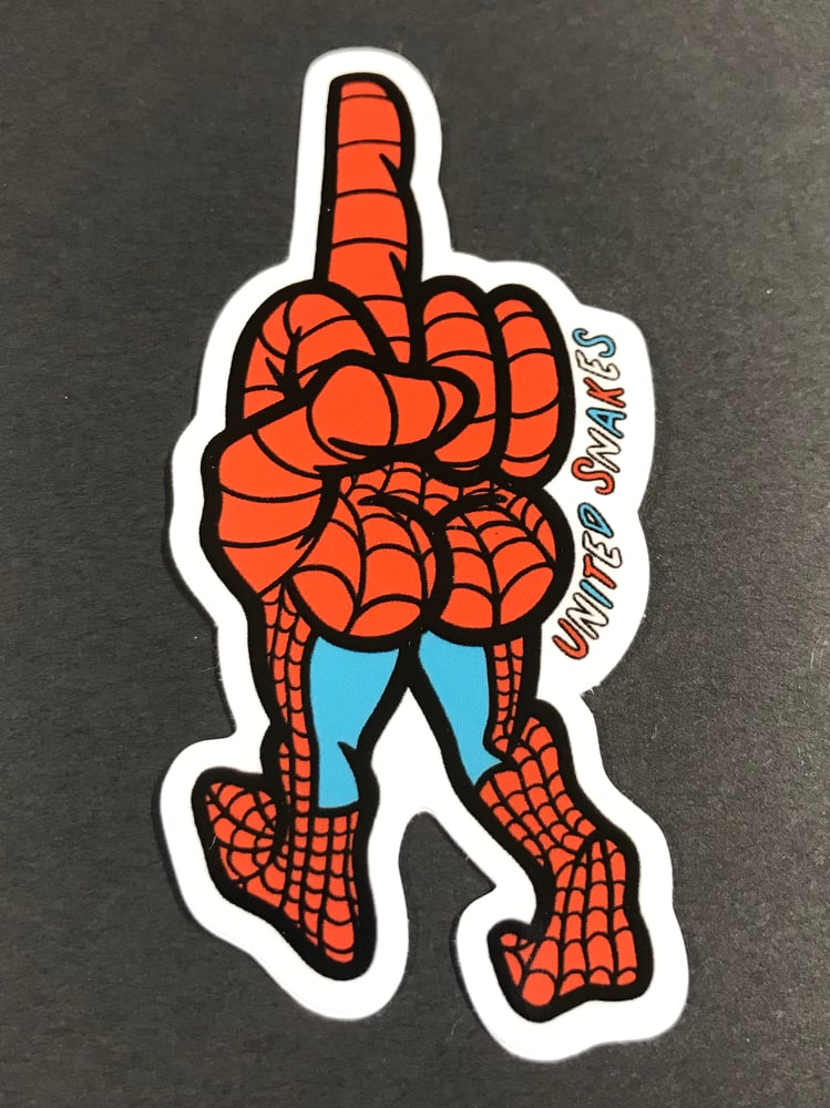 SPIDER FINGER STICKER