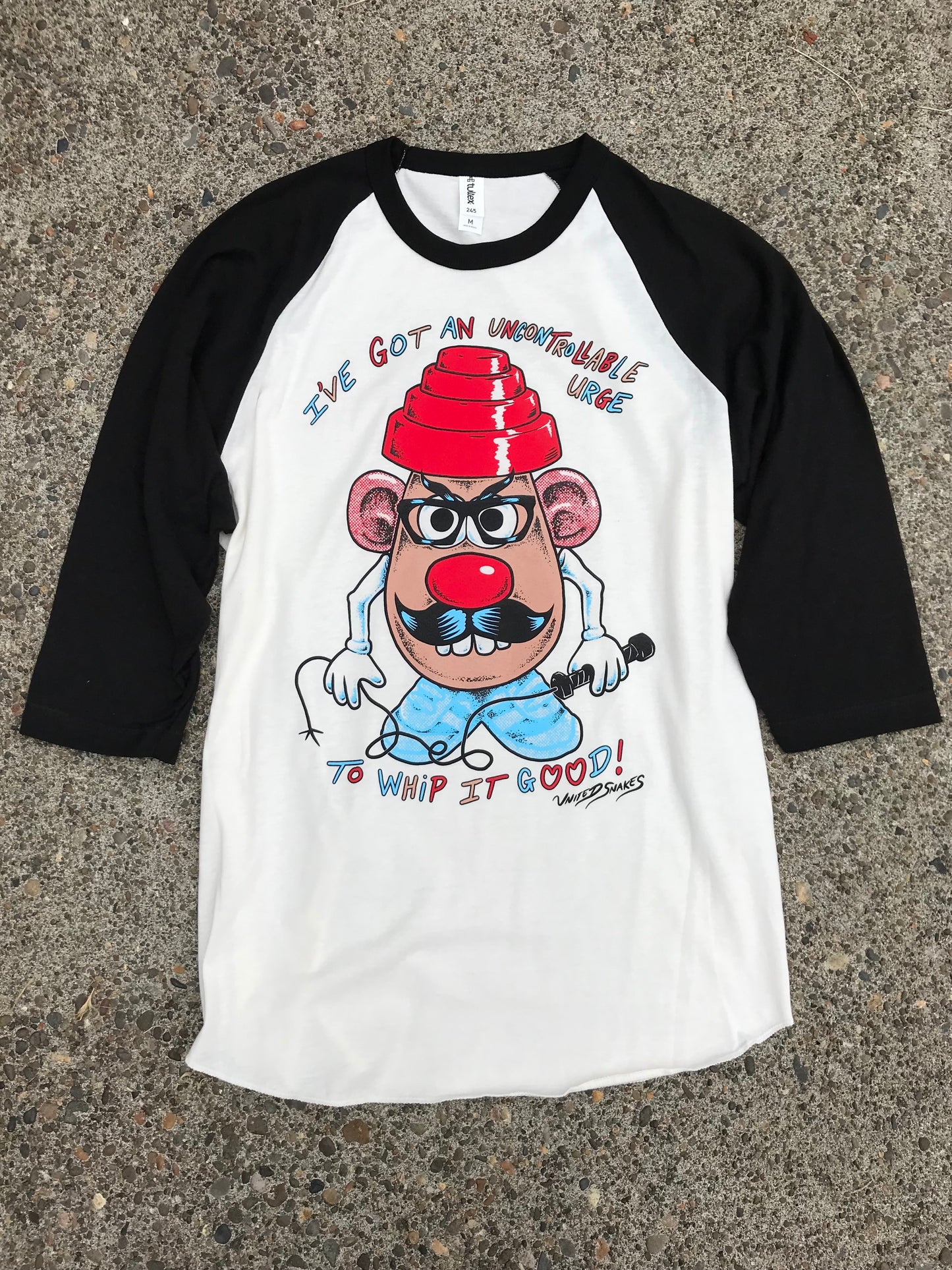 WHIP IT BASEBALL Tee