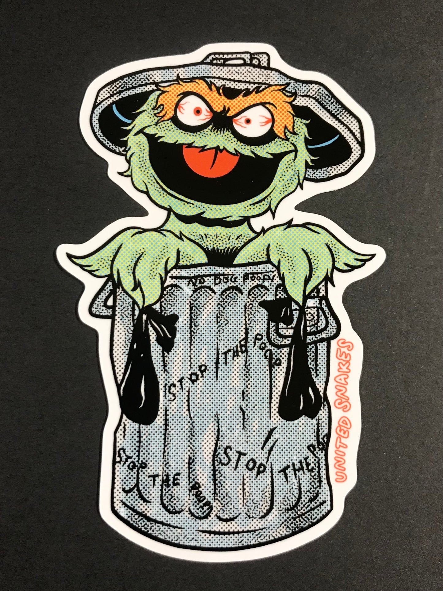 GROUCH GIANT STICKER