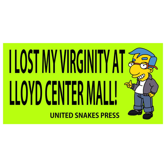 VIRGIN BUMPER STICKER