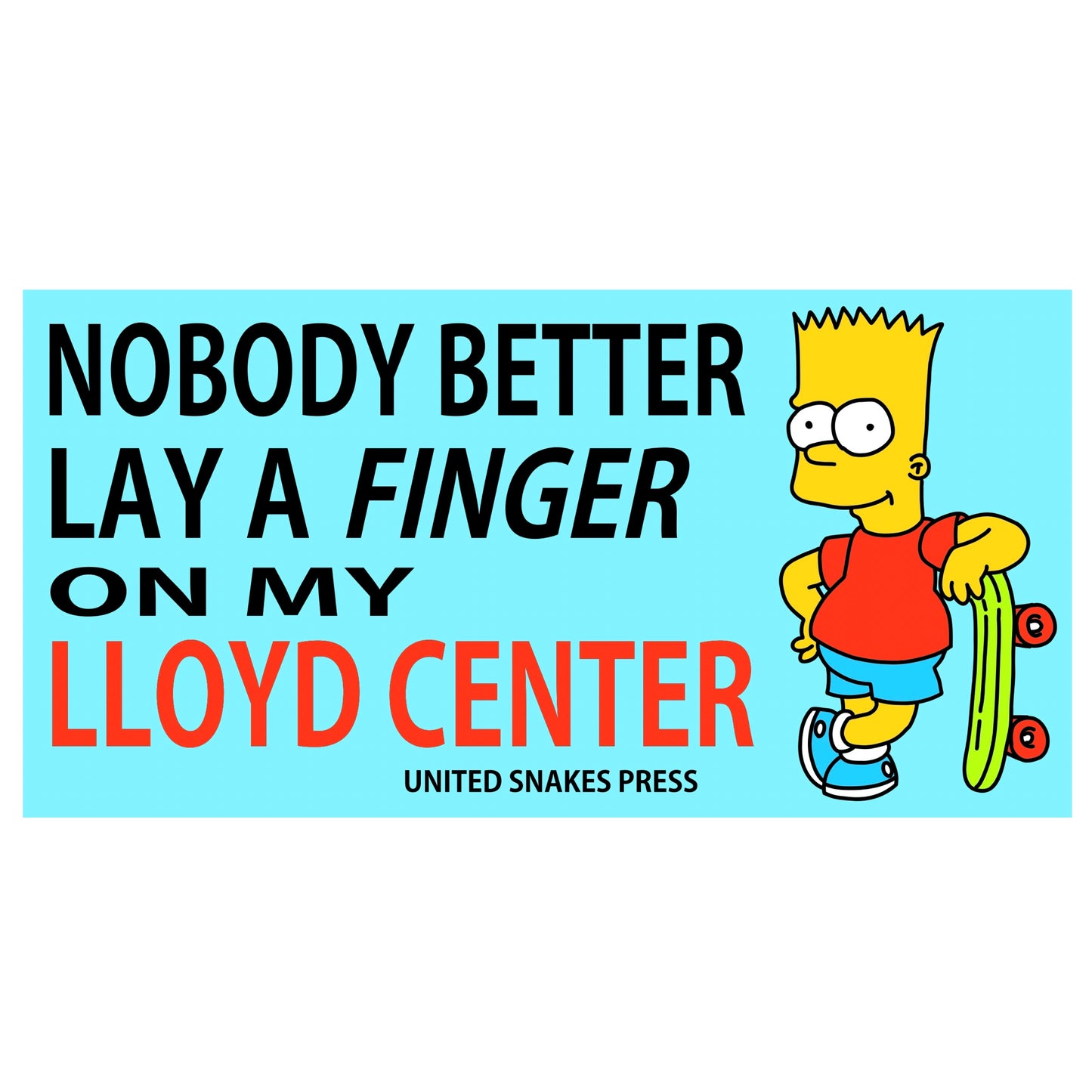 BUTTERFINGER BUMPER STICKER