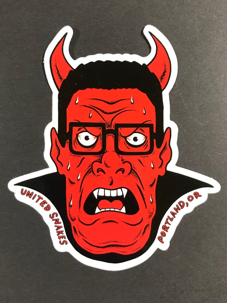 HANK HELL STICKER