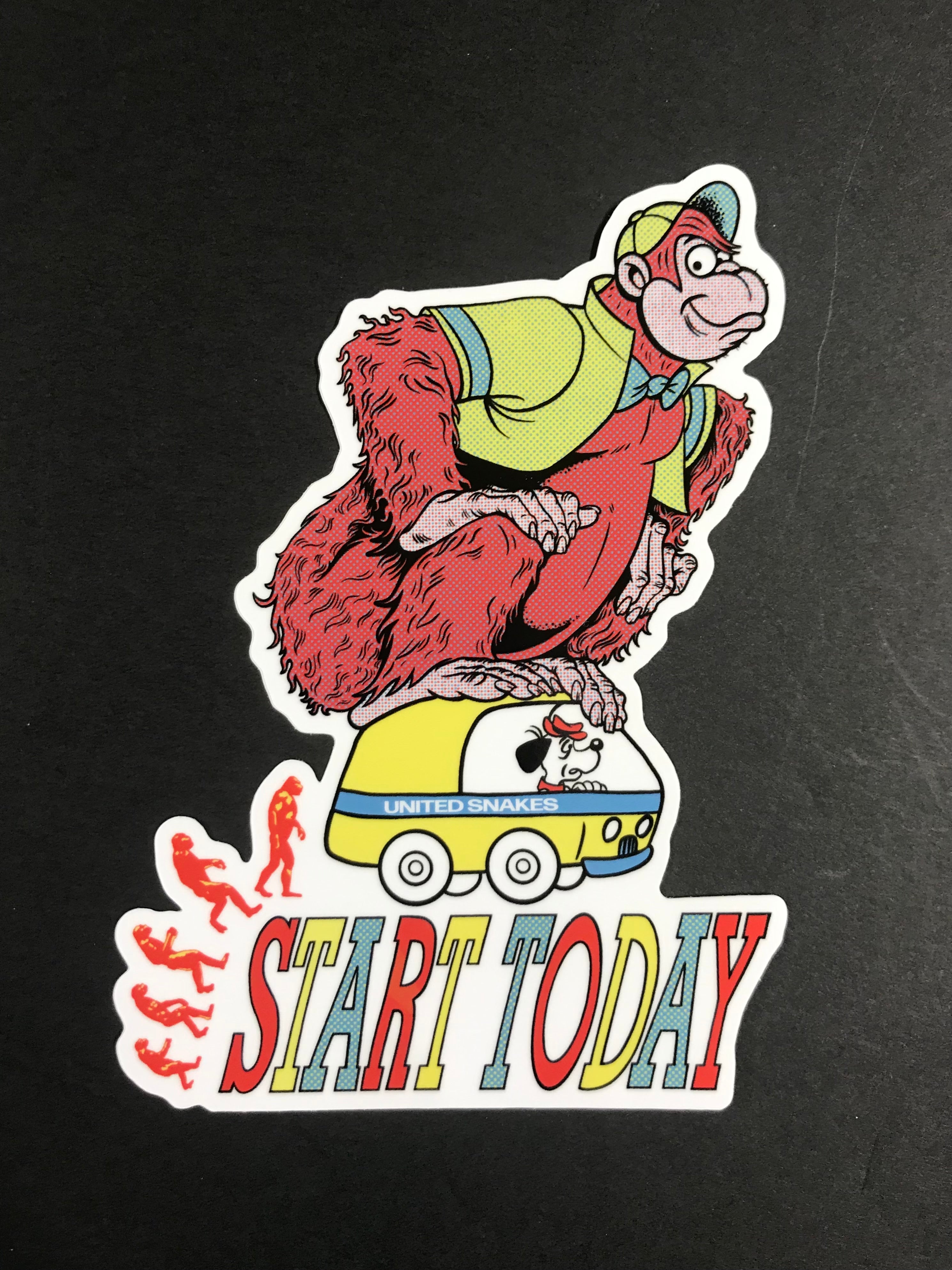 GRAPE APE GIANT STICKER – United Snakes Press
