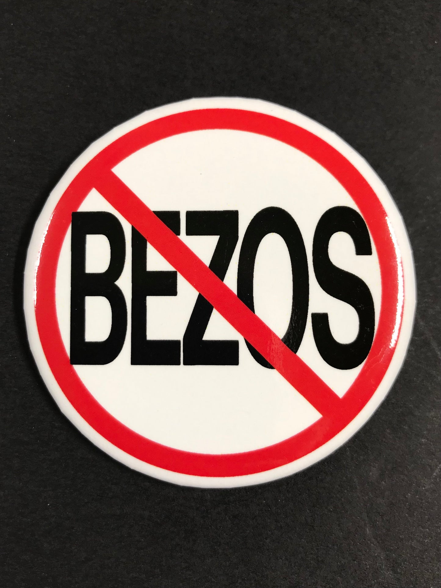 ANTI-BEZOS BUTTON