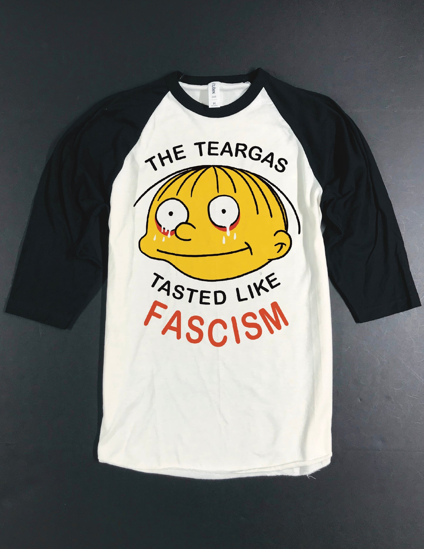 TASTES LIKE FASCISM BASEBALL Tee