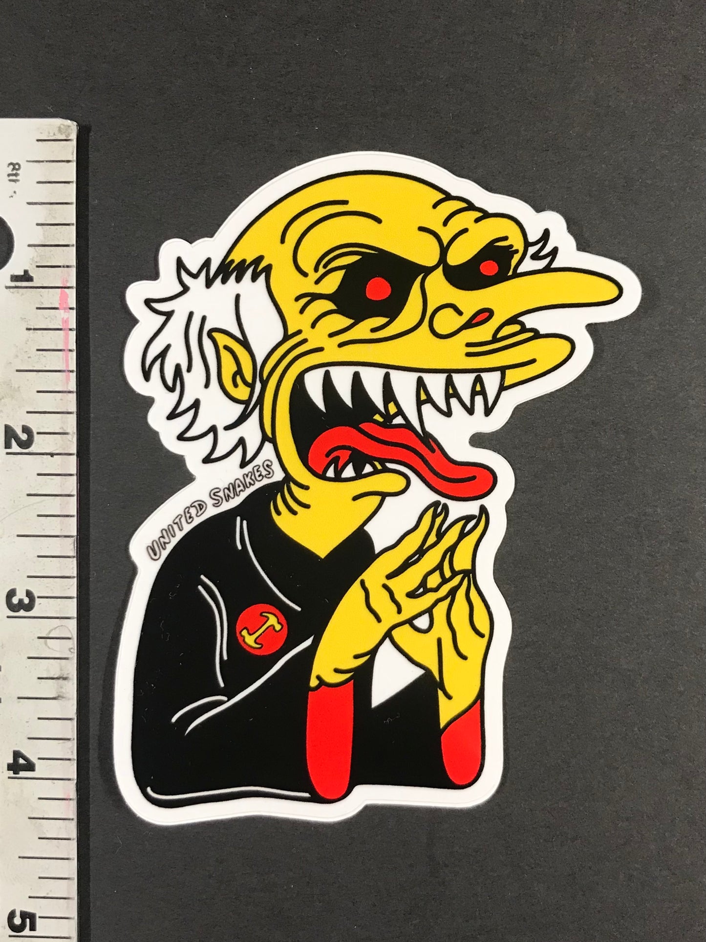 NUMBER ONE STICKER