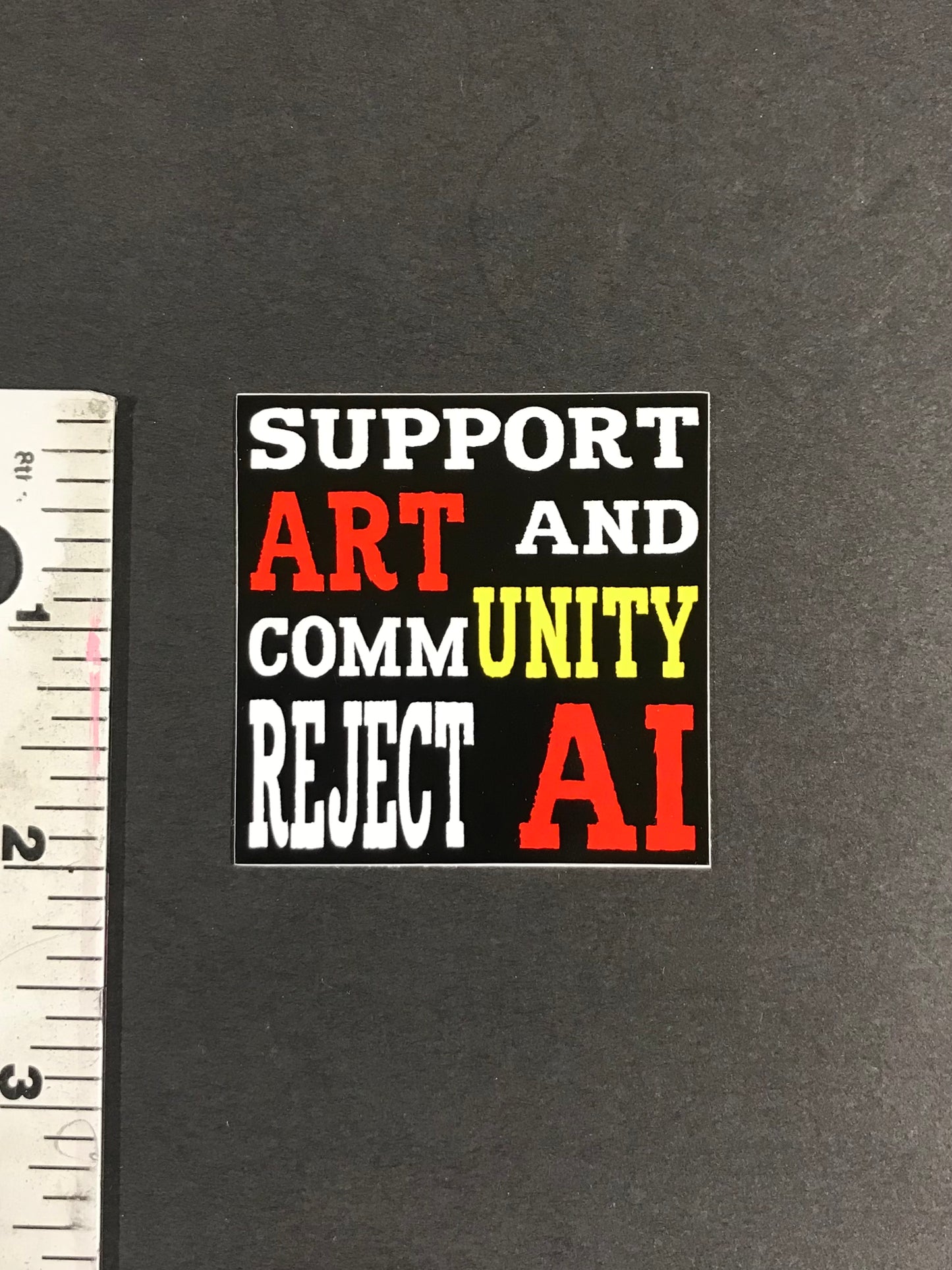 REJECT AI STICKERS