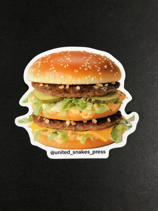 CHEESEBURGER STICKER