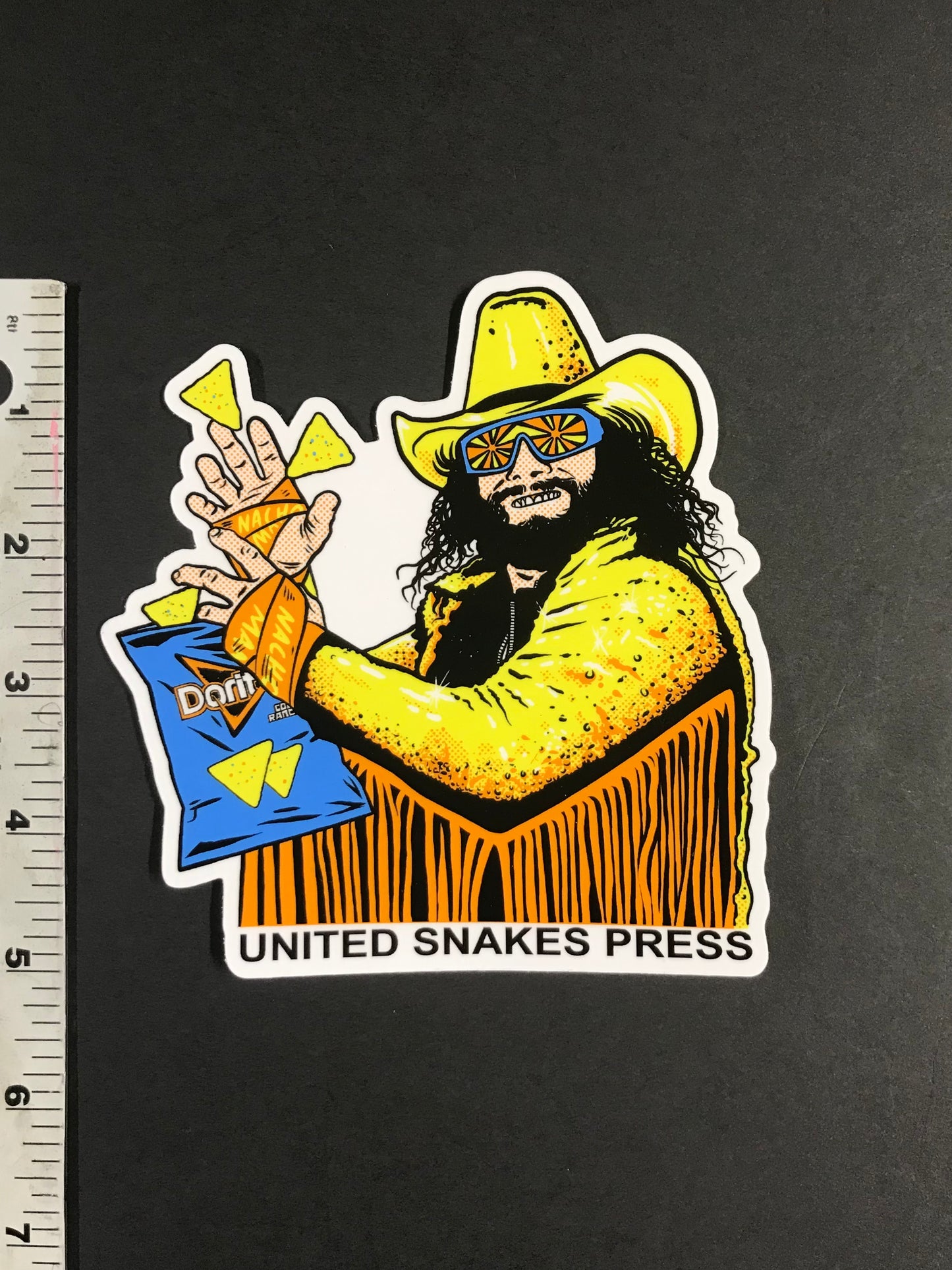 NACHO KING GIANT STICKER