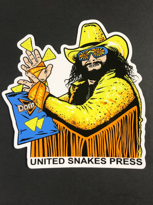 NACHO KING GIANT STICKER