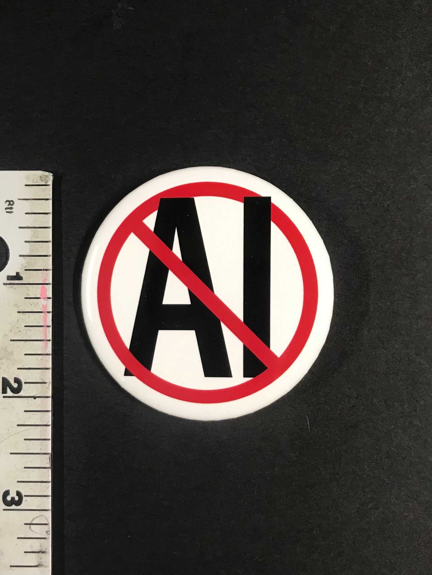 REJECT AI JUMBO BUTTON