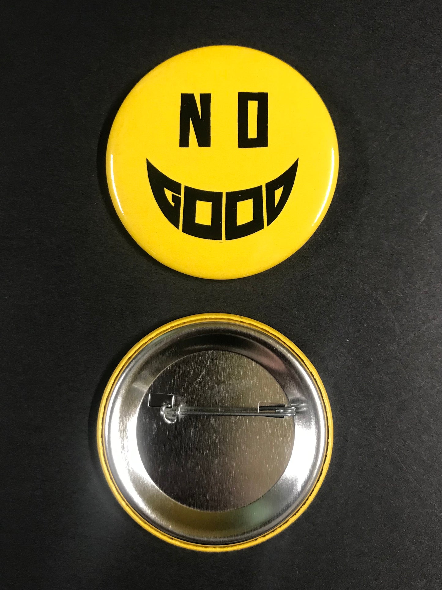 NO GOOD JUMBO BUTTON
