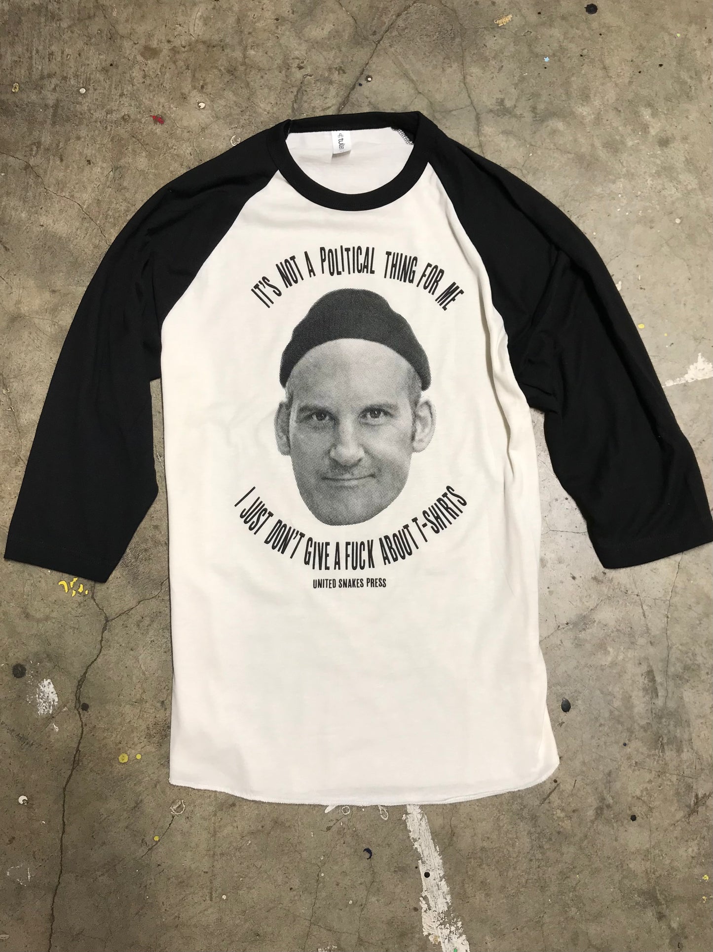 NOT A POLITICAL BASEBALL Tee