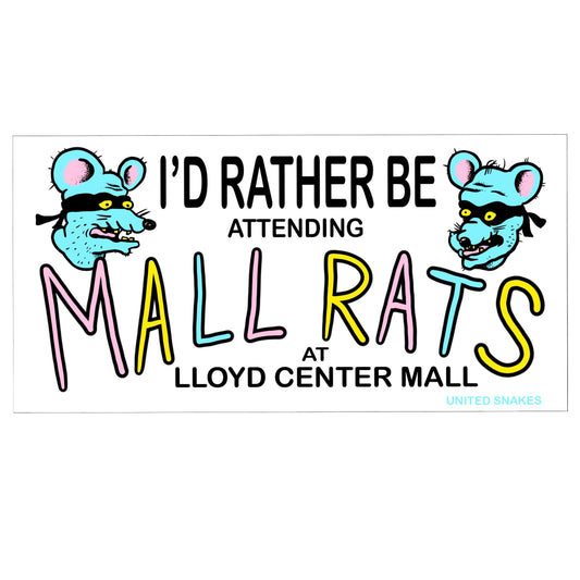LLOYD CENTER BUMPER STICKER